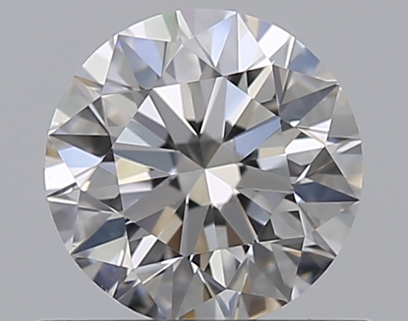 0.5 CaratE-VS2 EX Cut Round Diamond