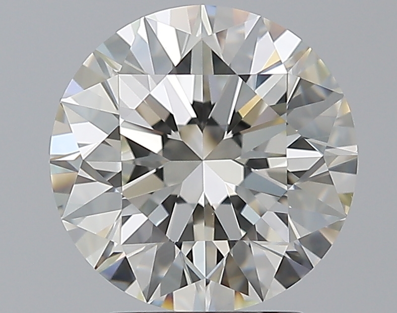 3.01 CaratJ-VS1 EX Cut Round Diamond
