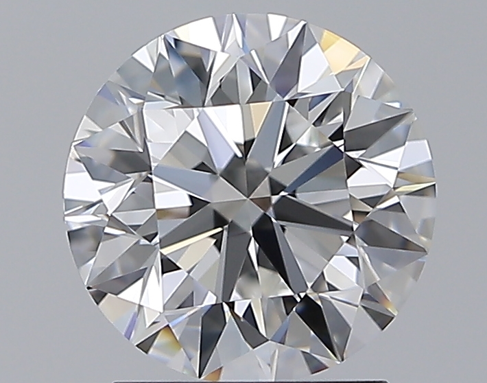 1.9 CaratE-VVS1 EX Cut Round Diamond