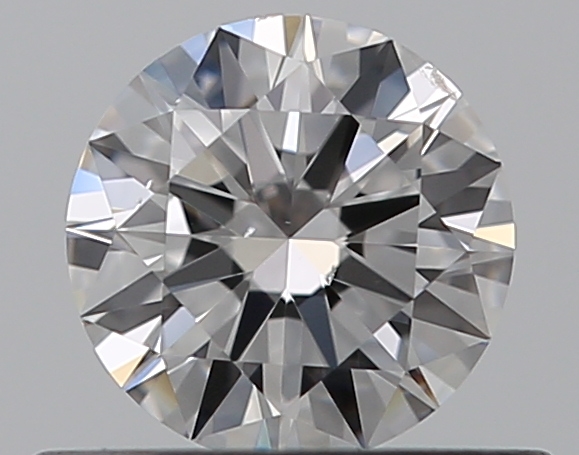 0.46 CaratD-SI1 EX Cut Round Diamond