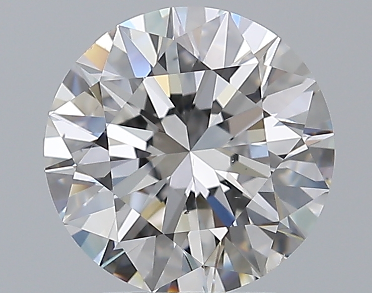 2.51 CaratE-VS2 EX Cut Round Diamond