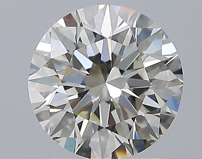 2.01 CaratJ-VS1 EX Cut Round Diamond