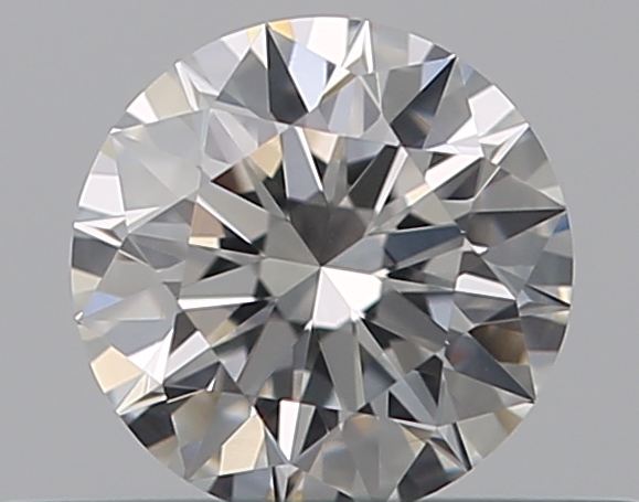 0.33 CaratF-VS2 EX Cut Round Diamond