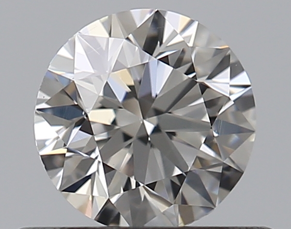 0.41 CaratF-SI1 EX Cut Round Diamond
