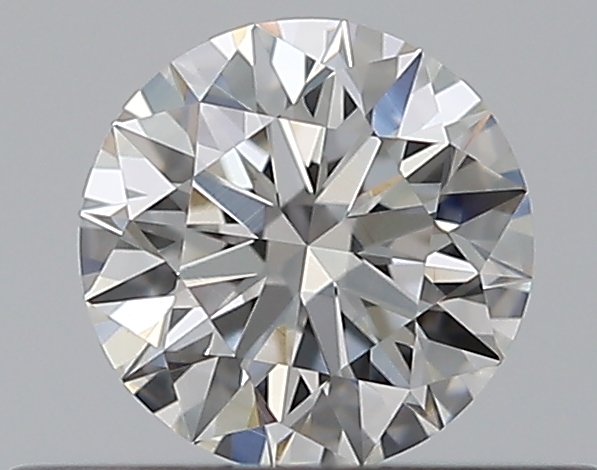 0.33 CaratF-VS1 EX Cut Round Diamond