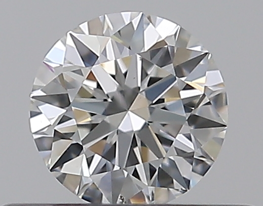 0.3 CaratF-SI1 EX Cut Round Diamond