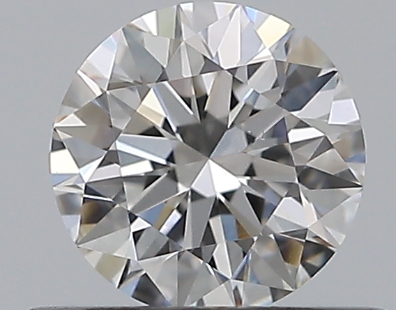 0.41 CaratF-VS2 EX Cut Round Diamond