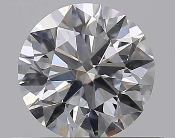 0.51 CaratF-SI1 EX Cut Round Diamond