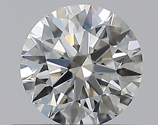 0.38 CaratI-VS1 EX Cut Round Diamond