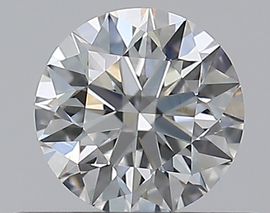 0.38 CaratF-VS1 EX Cut Round Diamond