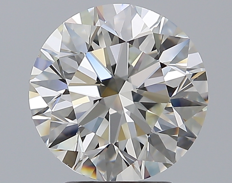 3.01 CaratI-VS2 EX Cut Round Diamond