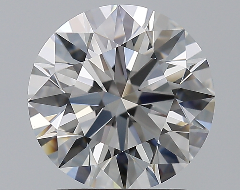 2.09 CaratG-VVS2 EX Cut Round Diamond