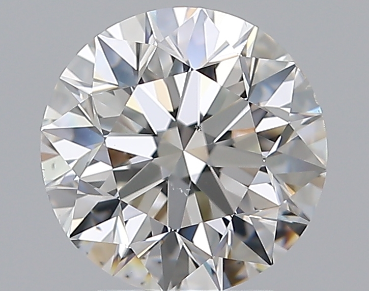 2.5 CaratG-VS2 EX Cut Round Diamond