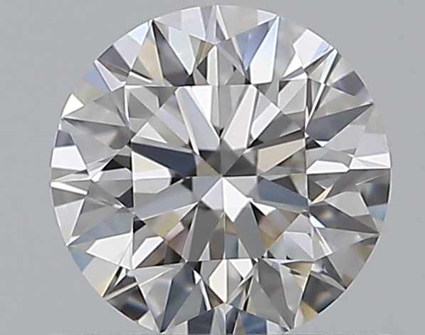 0.5 CaratF-VS2 EX Cut Round Diamond