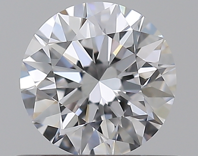 0.52 CaratD-VVS2 EX Cut Round Diamond