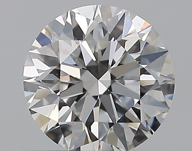 0.5 CaratE-VS2 EX Cut Round Diamond