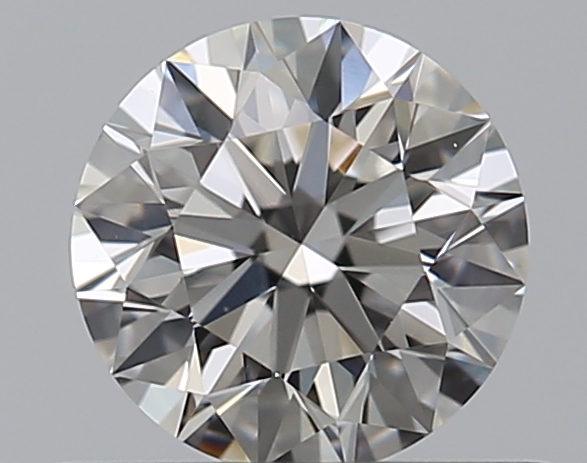 0.43 CaratF-VS1 EX Cut Round Diamond