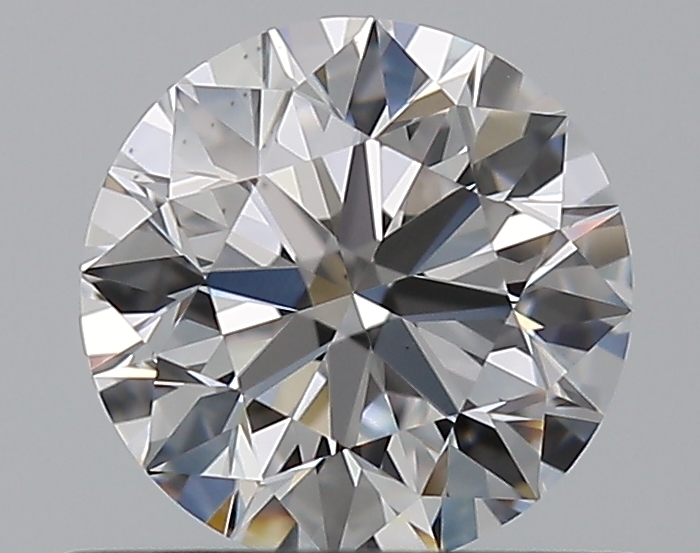 0.65 CaratD-VS1 EX Cut Round Diamond