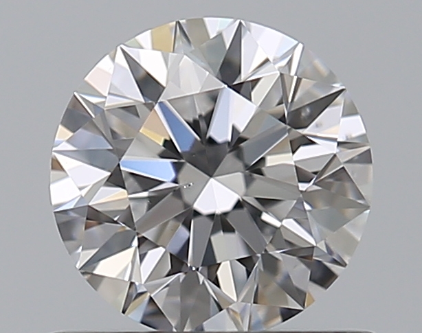 0.6 CaratD-SI1 EX Cut Round Diamond