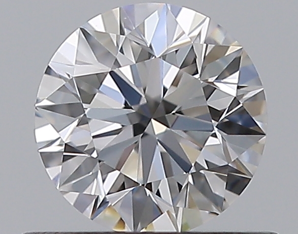 0.56 CaratD-VVS1 EX Cut Round Diamond