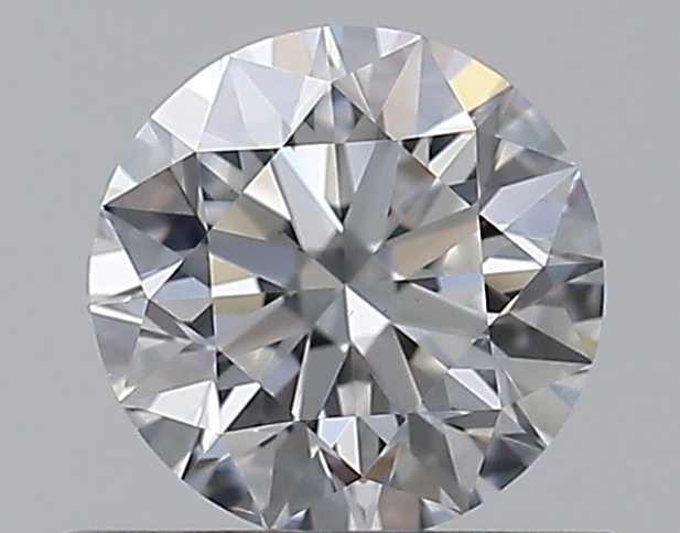 0.5 CaratE-VS2 EX Cut Round Diamond