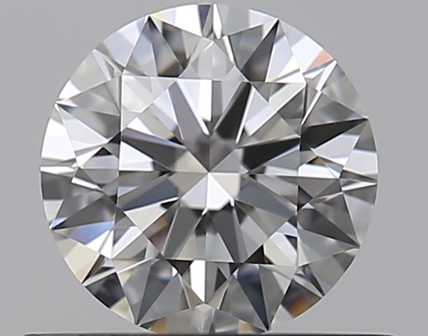 0.53 CaratF-VVS1 EX Cut Round Diamond