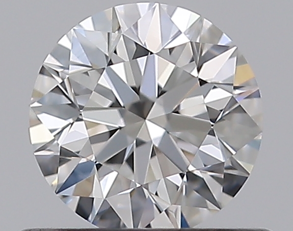 0.5 CaratE-VVS1 EX Cut Round Diamond