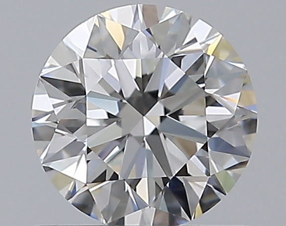 0.66 CaratF-IF EX Cut Round Diamond