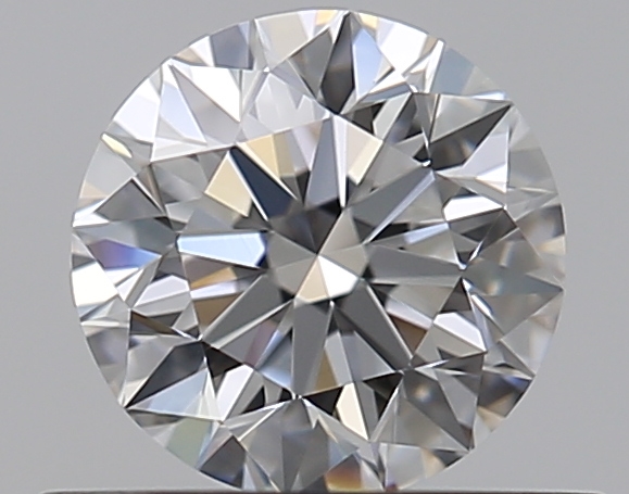 0.5 CaratD-VVS1 EX Cut Round Diamond