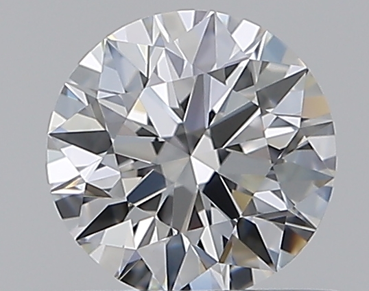 0.51 CaratE-VS1 EX Cut Round Diamond