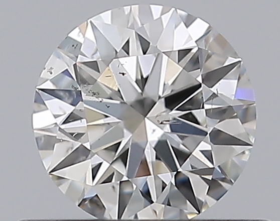 0.4 CaratH-SI2 EX Cut Round Diamond
