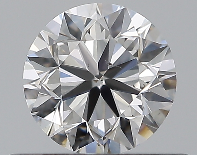 0.5 CaratF-SI1 VG Cut Round Diamond