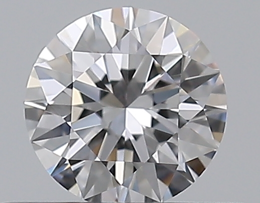 0.32 CaratD-VVS2 EX Cut Round Diamond