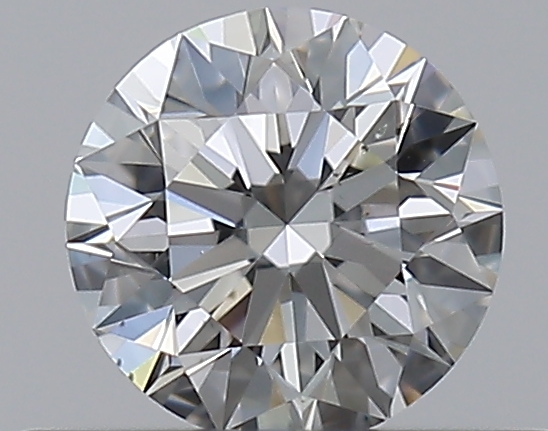 0.37 CaratH-SI1 EX Cut Round Diamond