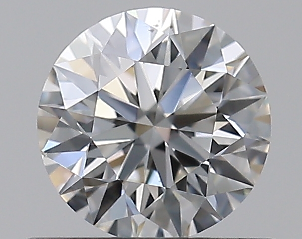 0.5 CaratF-VS2 EX Cut Round Diamond