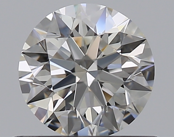 0.52 CaratI-SI1 EX Cut Round Diamond