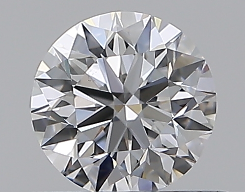 0.51 CaratE-VS2 EX Cut Round Diamond