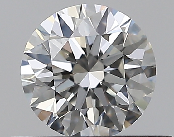 0.41 CaratF-VVS2 EX Cut Round Diamond