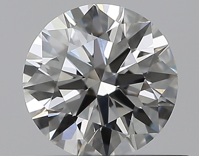 0.5 CaratG-VVS2 EX Cut Round Diamond