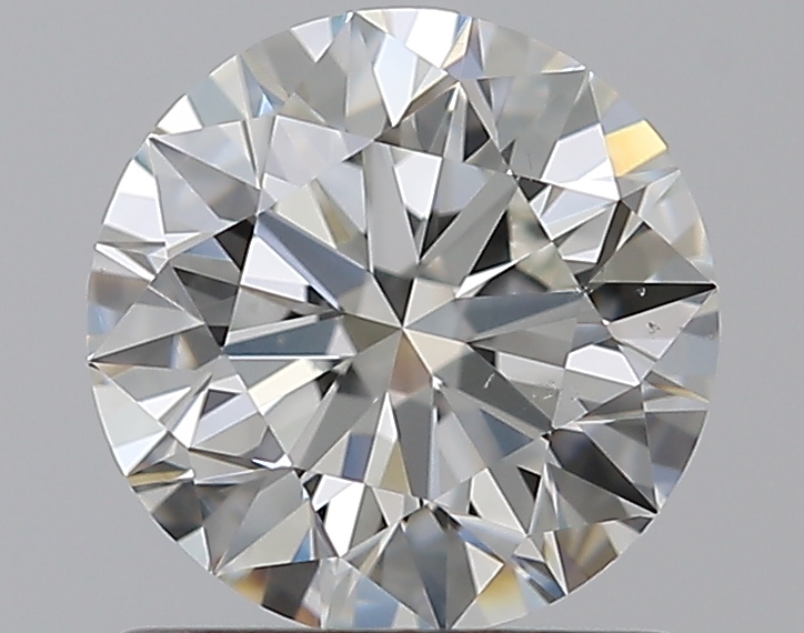 0.96 CaratG-SI1 EX Cut Round Diamond