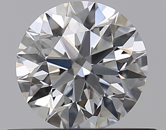 0.5 CaratE-SI1 EX Cut Round Diamond