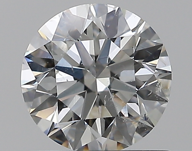 0.81 CaratH-SI2 EX Cut Round Diamond