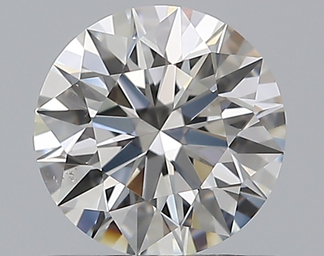 0.57 CaratG-SI1 EX Cut Round Diamond
