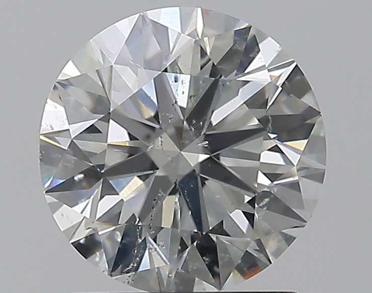 1.51 CaratH-SI2 EX Cut Round Diamond