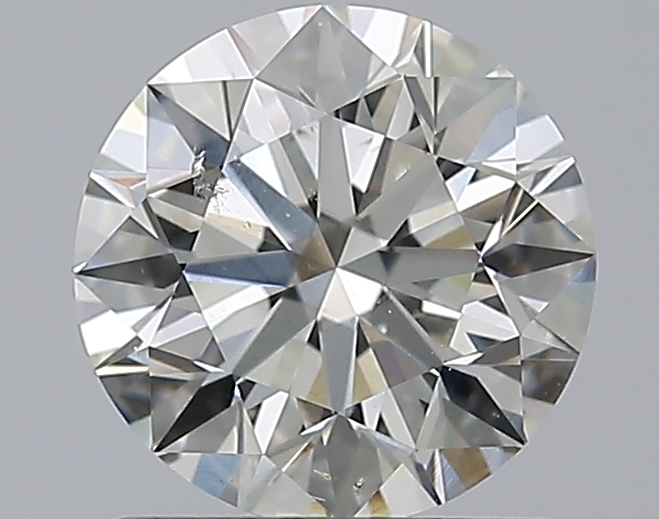 1.02 CaratJ-SI1 EX Cut Round Diamond
