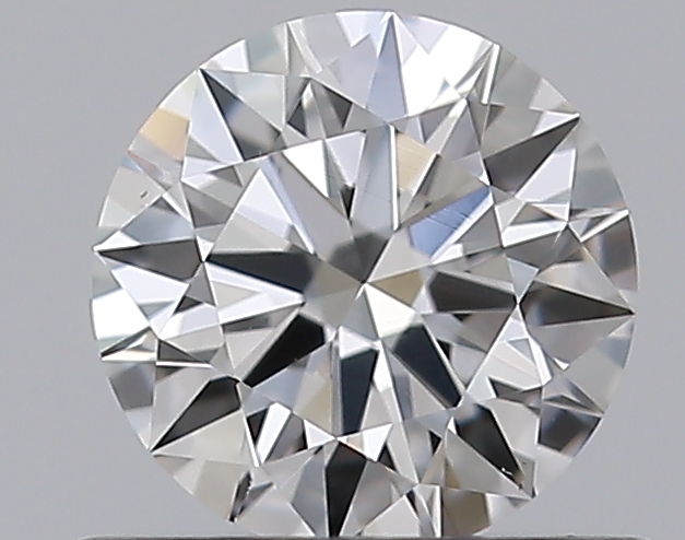 0.5 CaratF-VS2 EX Cut Round Diamond