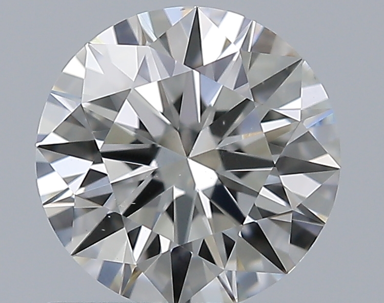 0.75 CaratF-VS2 EX Cut Round Diamond