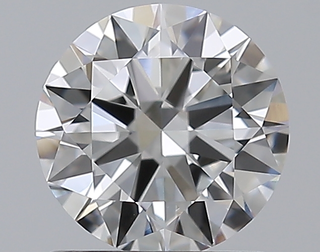 1 CaratE-VS1 EX Cut Round Diamond