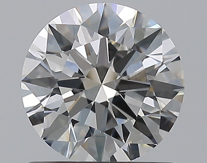 1 CaratH-VS1 EX Cut Round Diamond