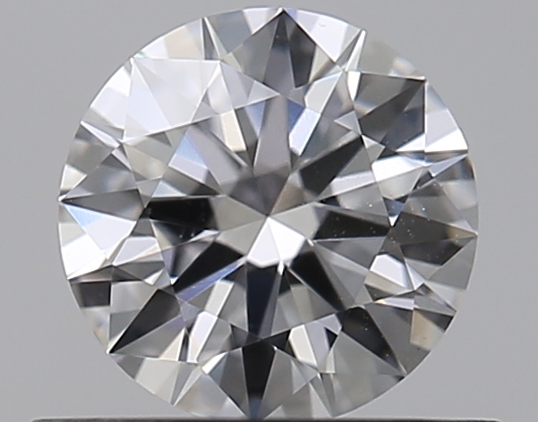 0.5 CaratD-SI1 EX Cut Round Diamond